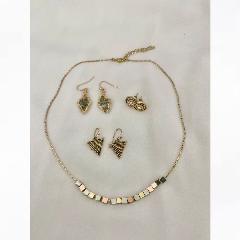 Necklace and Earring Bundle